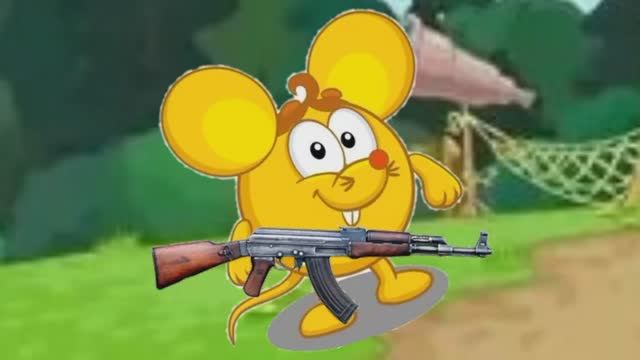 Война Барбоскиных против Смешариков 2 серия