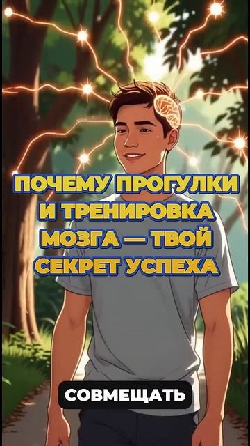 Почему прогулки и тренировка мозга — главный навык XXI века