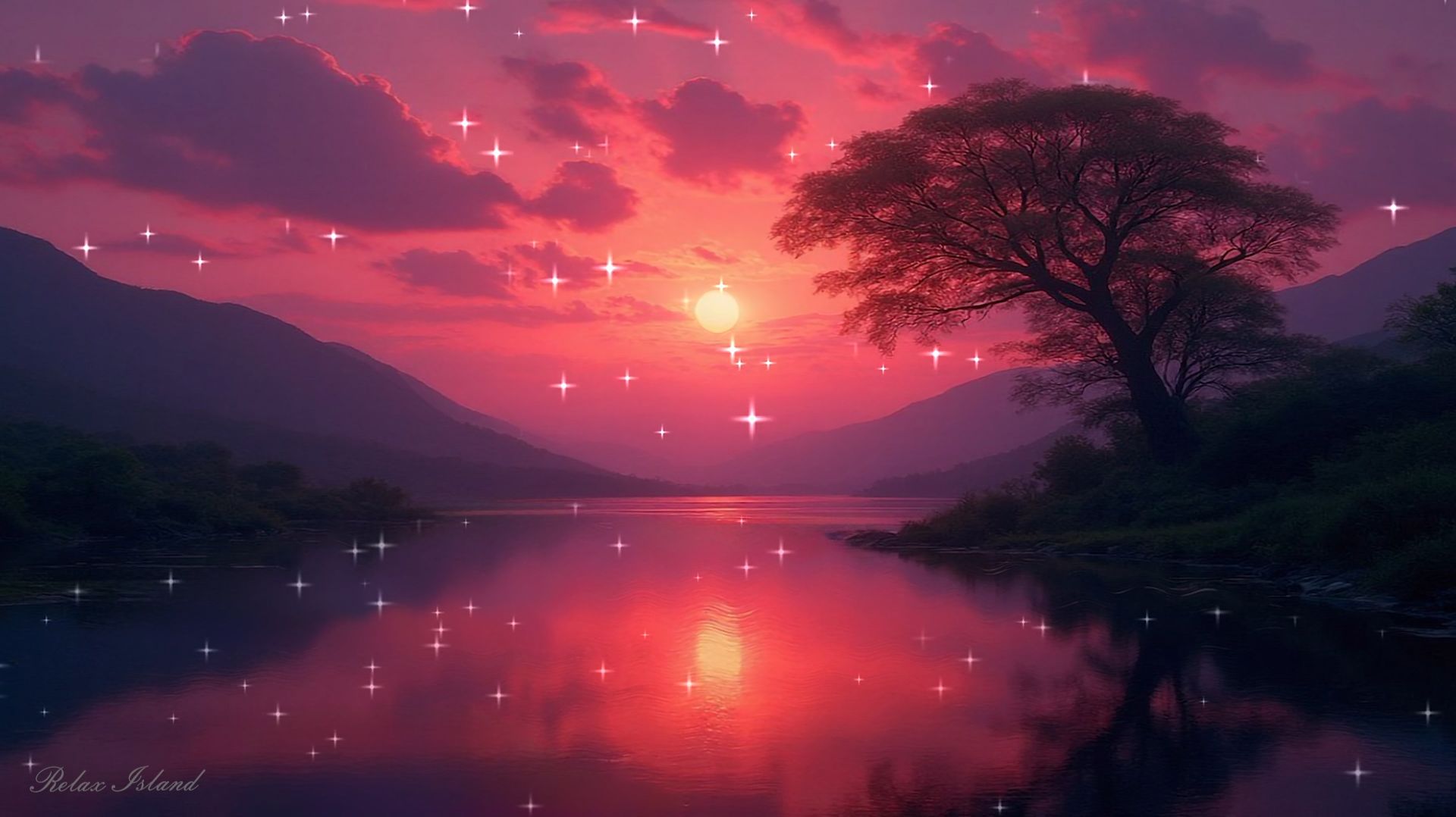 ✨ КРАСИВАЯ УСПОКАИВАЮЩАЯ МУЗЫКА ДЛЯ СНА И ЗВУКИ ПРИРОДЫ 🎵 РЕЛАКС МУЗЫКА ДЛЯ ДУШИ В ЛУЧАХ ЗАКАТА