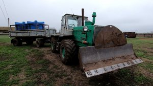 Анатолич снова в работе! Запустил зверя, так и не дождавшись снегопада!