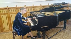 Щеглова Влада 11 лет. 5 класс. С. Прокофьев. Тарантелла. Из цикла "Детская музыка"