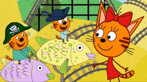 Три Кота — Мультфильм для Детей | Москоре Приключение | Три Кота Мультик Смотреть | Развивающая Игра