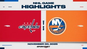 01.12.2025 | ОБЗОР МАТЧА | Нью-Йорк Айлендерс - Вашингтон Кэпиталз | Highlights