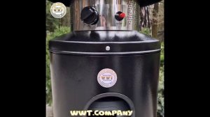 Уличный газовый обогреватель WWT 13D Black