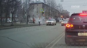 Женщина сбила девушку на Воровского