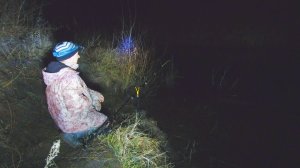 Рыбалка НОЧЬЮ. Донки Поздней ОСЕНЬЮ. На малую реку за налимом. 2 декабря 2025