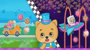 Бими Бу Автомобильные Гонки|Развивающий Мультик про Машинки|Бими Бу (Bimi Boo) Рождество Смотреть