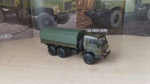 Обзор модели Камаз-4310, масштаб 1:43, "Элекон".