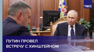 Путин провел встречу с Хинштейном