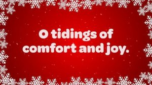 God Rest You Merry Gentlemen with Lyrics Love to Sing Christmas Songs and Carols