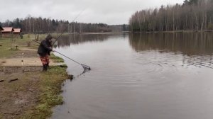 Поимка форели