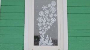 Как украсить окна к новому 2026 году