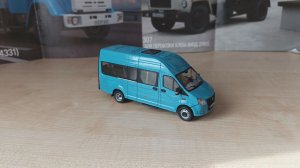 Обзор модели Газель NEXT A65R35, масштаб 1:43, "Наш автопром/LenModel".