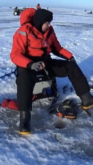 Зимняя рыбалка. Карелия.