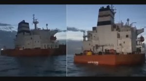 Атака на российский танкер в Чёрном море.