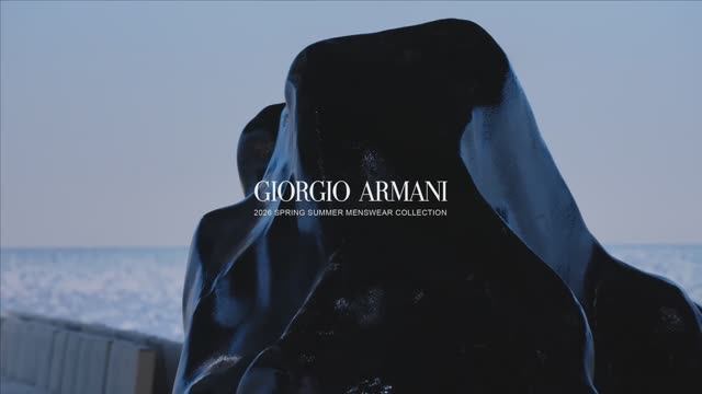 Показ мужской коллекции Giorgio Armani весна-лето 2026