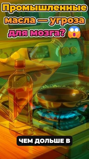 Промышленные масла: скрытая угроза для мозга?