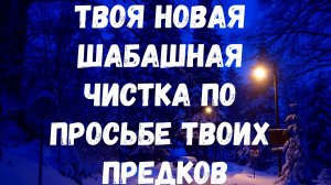 ТВОЯ НОВАЯ ШАБАШНАЯ ЧИСТКА ПО ПРОСЬБЕ ТВОИХ ПРЕДКОВ