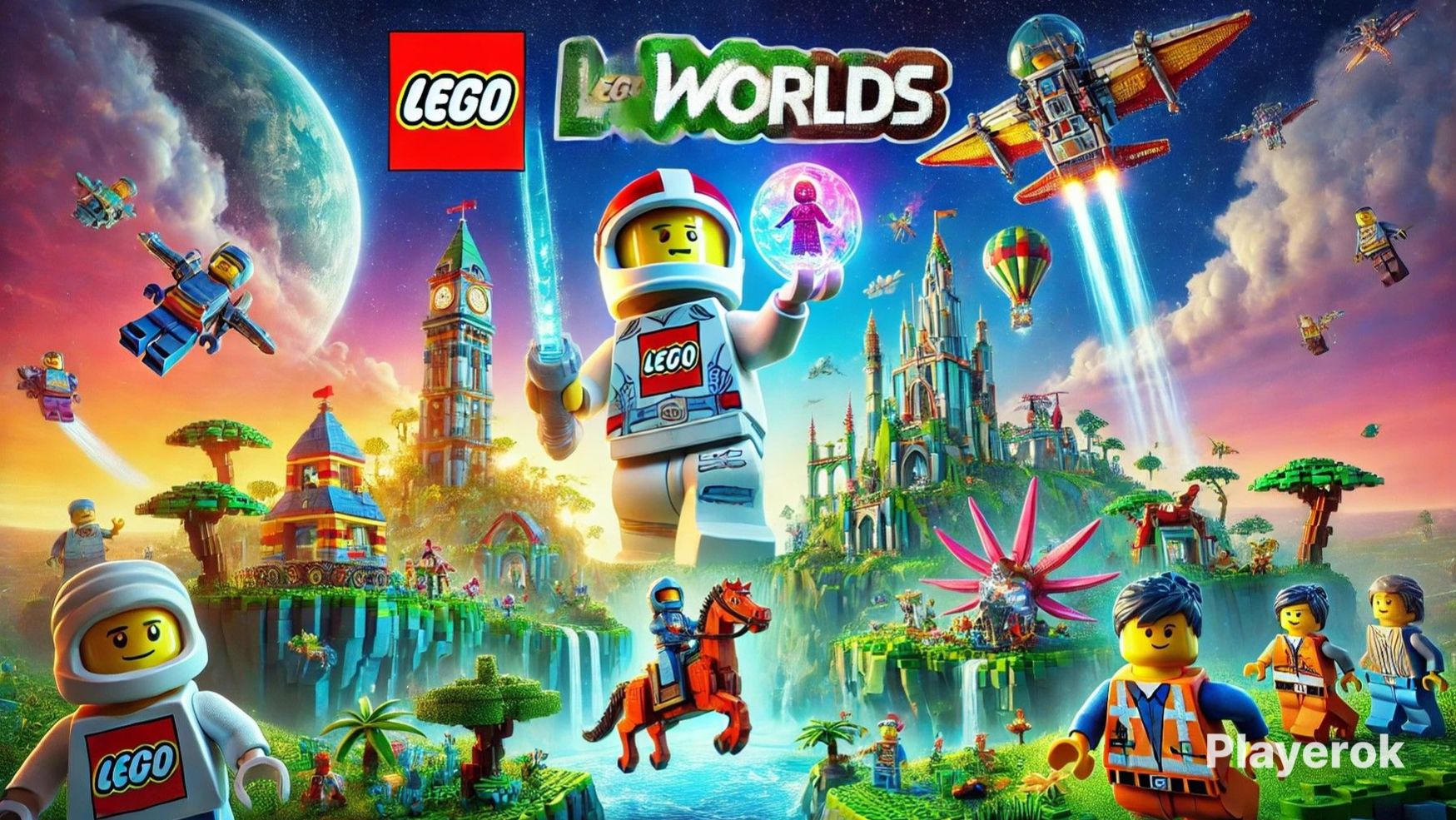 LEGO Worlds - ЗАБЕГ СТРОИТЕЛЯ смотреть онлайн