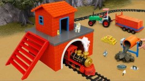 Научный проект "Сделай сам": Построй мини-железнодорожную станцию из настоящего кирпича и цемента