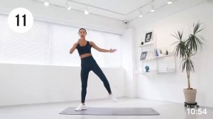 📹 20-минутная тренировка для стройных и упругих бёдер — сжигаем жир на ногах🔥 → #MIZI