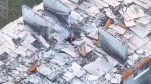 Поднятие флага РФ над Покровском.