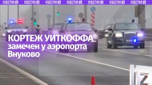 Уиткофф прибыл в Россию: предположительно, его кортеж замечен у аэропорта Внуково