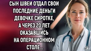 Сын швеи отдал свои последние деньги девочке сиротке, а через 20 лет…