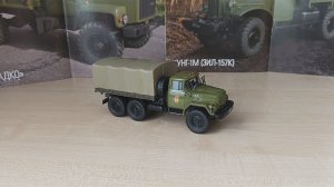 Обзор модели Зил-131, масштаб 1:43, "Deagostini".