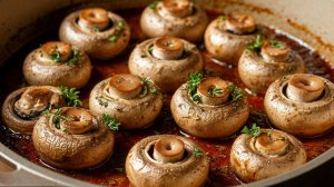 Шампиньоны запечённые в духовке