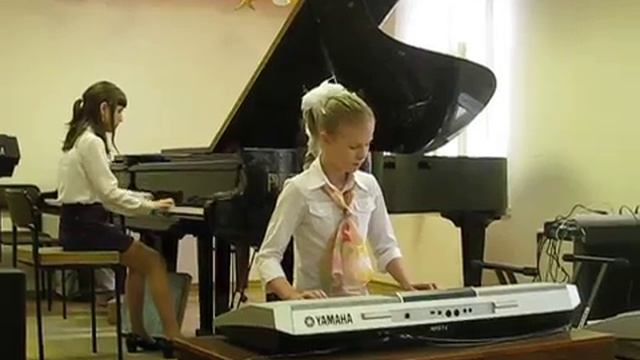 Фантазия на тему Паганини, фортепиано + синтезатор