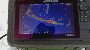 Лоуренс Агтив таргет 2 зимой подо льдом.