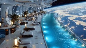 Научно-фантастический сюжет с атмосферной музыкой для медитации и релаксации.