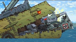 Я сожру Ратте! Огромная Железная подлодка атакует!