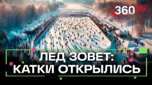 Сезон открыт! По всему Подмосковью залили катки с искусственным льдом