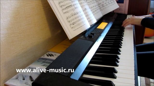 "Играем классику" - попурри на темы Моцарта, Баха и Паганини, для фортепиано в 4 руки