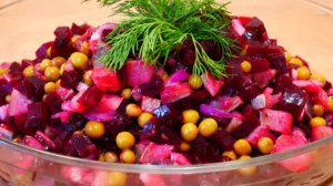 Салат с сельдью БЕЗ МАЙОНЕЗА