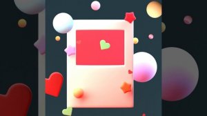 3д открытка