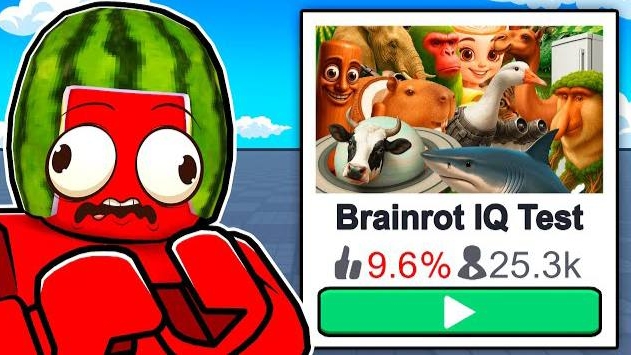 У игроков в Steal a Brainrot самый низкий IQ.