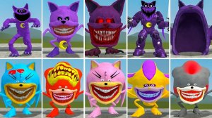 Семейство монстров кэтнап против всего семейства соник тэйпс