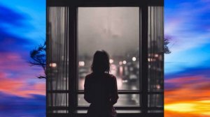 Девочка у окна.