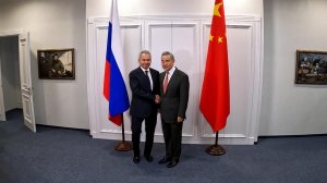 Секретарь Совбеза России Сергей Шойгу встретился с главой МИД Китая Ван И.
