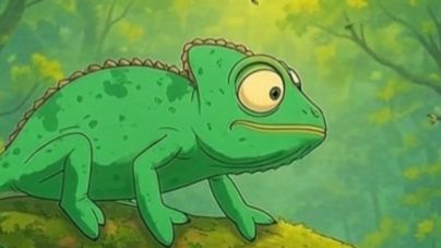 🦎Хамелеон. Цвета под дыханием солнца 🌈☀️ - Мультфильм о доброте