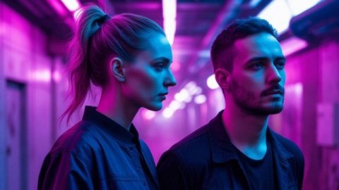 electronics music &1 сквозь свет