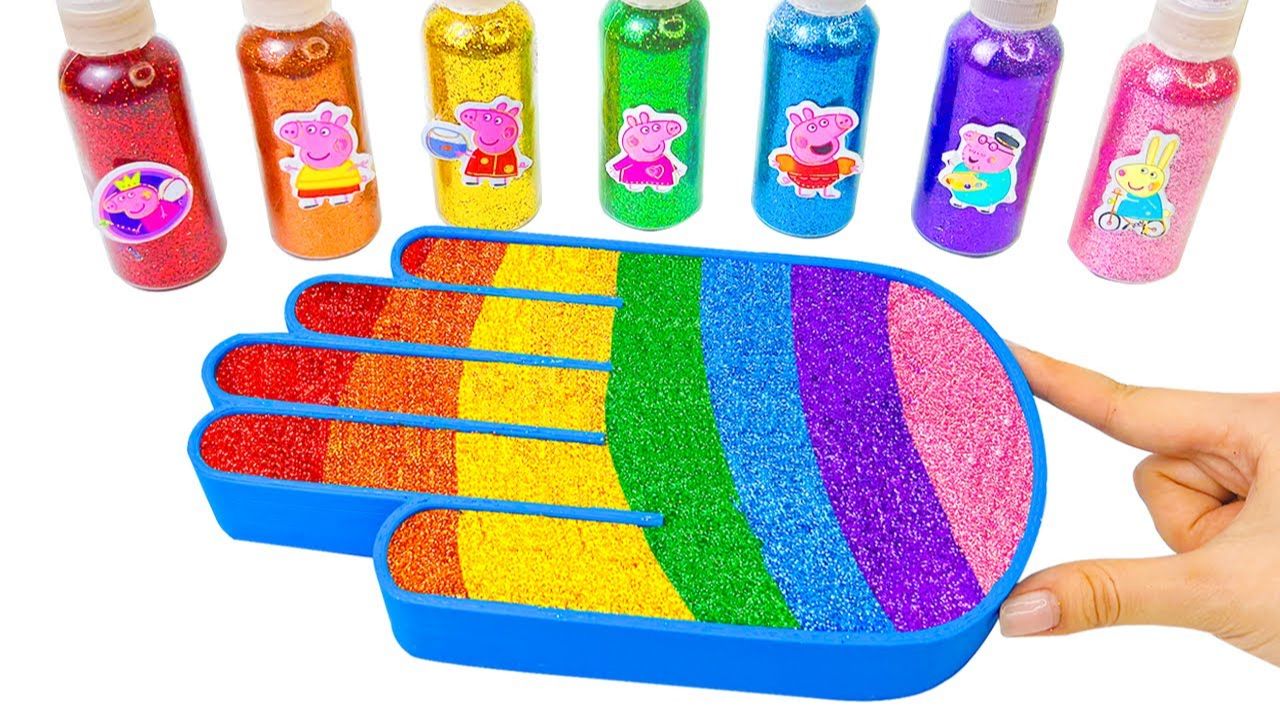 ИГРАЕМ В СЛАЙМЫ ЗАЛИВАЕМ В ФОРМУ БОЛЬШОЙ РУКИ ВИДЕО ДЛЯ ДЕТЕЙ ДЕТСКИЙ КАНАЛ ИГРАЛКИ-ЗАЛИПАЛКИ