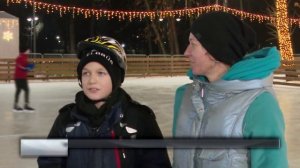 Ледовый каток открылся в нижегородском парке имени 1 Мая