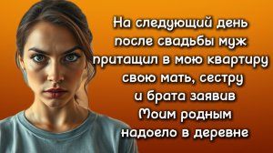 Истории из жизни|ПРИТАЩИЛ СВОИХ РОДНЫХ|Аудио рассказы|Аудиокниги слушать онлайн|Жизненные истории