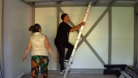 Двухэтажный гараж с жилой зоной из сэндвич-панелей | Цена | Обсуждаем идею и результат с заказчицей