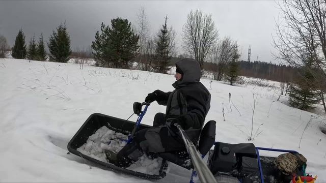 Мотобуксировщик толкач Альбатрос-XL10! Легкий, устойчивый, проходимый с очень легким управлением! смотреть онлайн