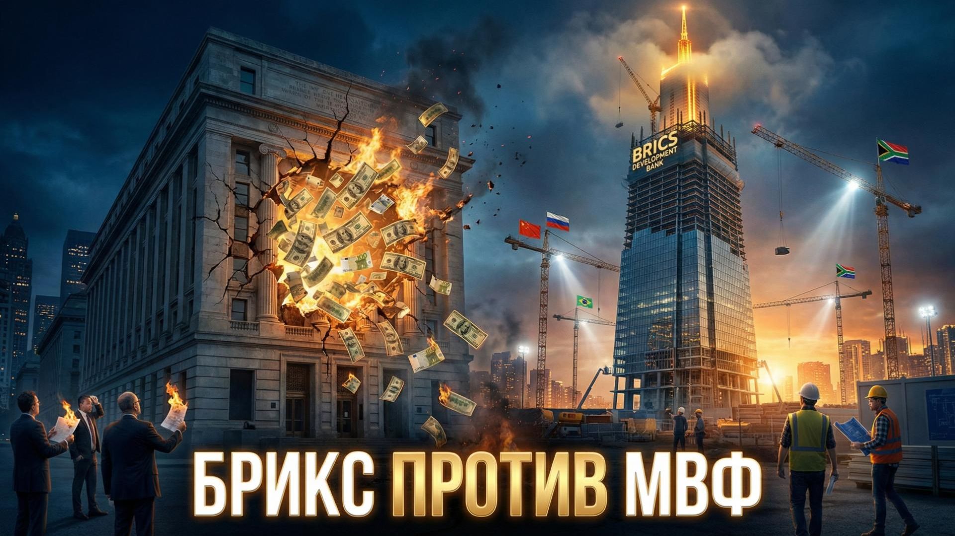⚖️БРИКС бросает вызов МВФ. Кто победит в битве за экономическое будущее планеты?